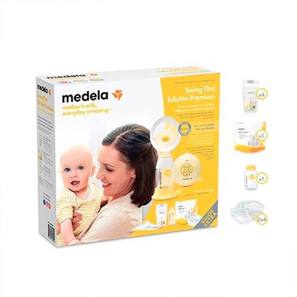 Extractor De Leche Eléctrico Swing Flex Premium de Medela. (Edición Premium)